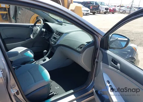 2015 Hyundai Accent Gls from USA, damaged, VIN KMHCT4AE1FU864705